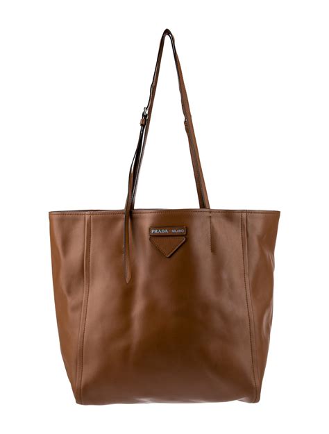 Prada Grace Lux Light Concept Tote w/ Pouch 